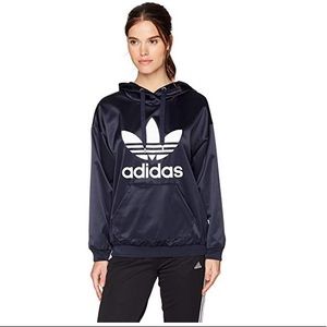 Women’s Trefoil Hoodie Satin